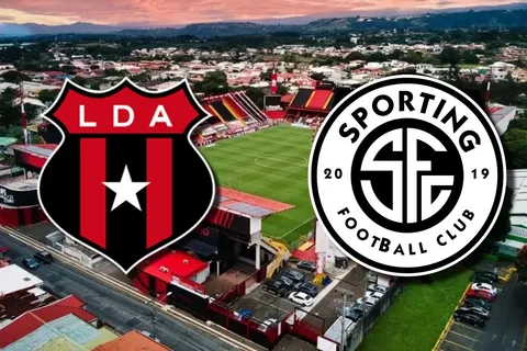 Alajuelense y Sporting donde ver el partido.
