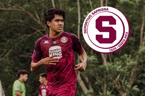 ¿Quién es y cómo juega Fabricio Urbina, el juvenil de Saprissa que debutó con gol ante Pérez Zeledón?
