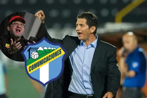 Ronald González celebra y Jafet Soto se lamenta.