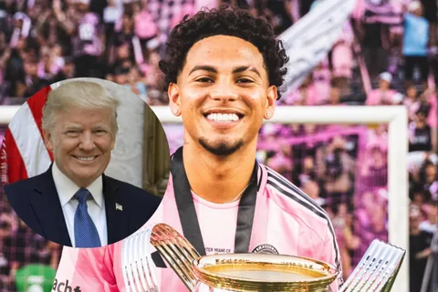 La imagen que Honduras nunca pensó ver de David Ruiz: así fue la visita del Inter Miami a Donald Trump