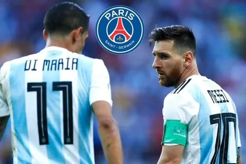 Ángel Di María acerca a Lionel Messi al PSG de Keylor Navas