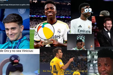 Balón de Oro 2024: los memes no perdonaron a Vinicius y al Real Madrid