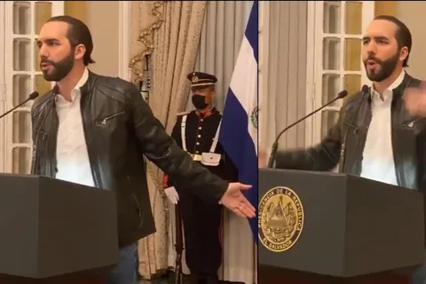Bukele explota: "Quemaban un bus con gente adentro y ahí no había dictadura"