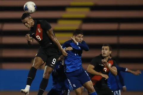 La Selección Sub 23 de El Salvador cayó ante Perú