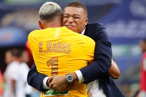 Mbappé le reveló a Keylor Navas un secreto determinante en su carrera