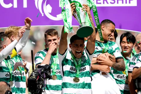Luis Palma volvió al gol en la celebración del Celtic (VIDEO)