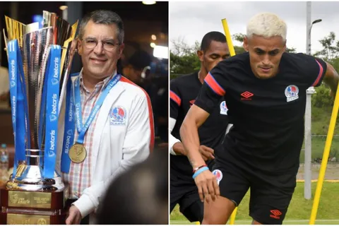 El presidente de Olimpia espera incorporar a Andy Najar para el Torneo Clausura 2024
