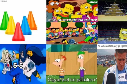 Los mejores memes que dejó la remontada de Olimpia contra Motagua