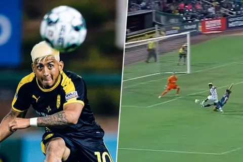 Amando Moreno marca un gran gol en la USL [VIDEO]