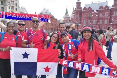 Panamá celebra con su Marea Roja en Rusia