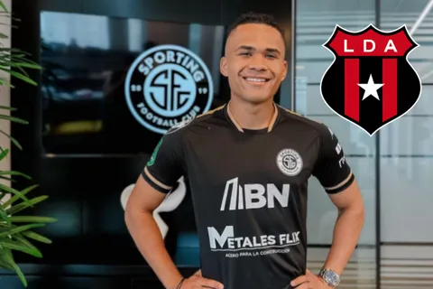 No se olvida de Alajuelense: Ian Lawrence provoca a la afición manuda en su llegada a Sporting FC