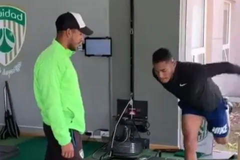 Video: Jugador panameño y su gran felicidad al evolucionar de su lesión