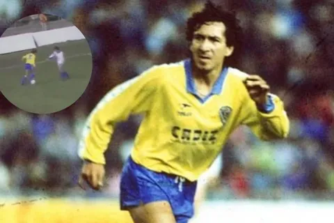 El Cádiz publicó legendaria jugada del Mágico González