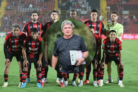 alineacion de alajuelense y machillo ramirez.