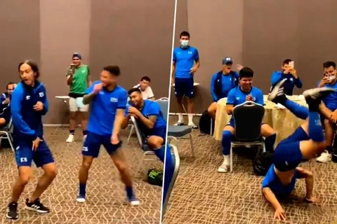 ¡Sin presión! Los jugadores salvadoreños bailan en la previa al duelo con Honduras [VIDEO]