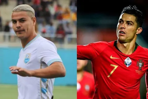 Kevin Santamaría, la historia del "Cristiano Ronaldo salvadoreño"