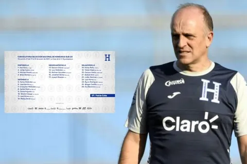 Fabián Coito entrega primera convocatoria sub 23 de Honduras