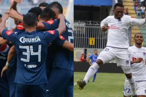 Motagua aplasta a Olimpia en las finales jugadas entre ambos
