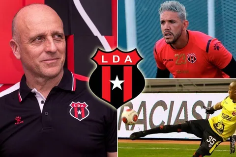 Fabián Coito se refirió a la titularidad en el arco del Alajuelense