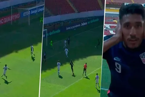 Video: el gol de Jesús Ferreira que pone 1-0 abajo a Costa Rica