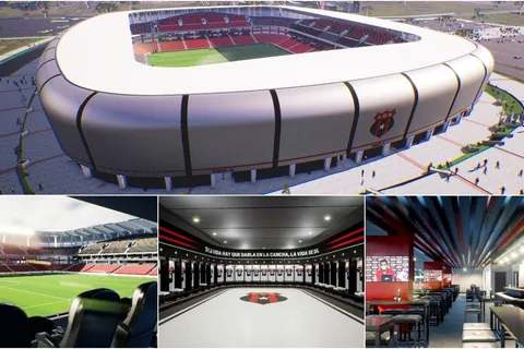 Alajuelense presenta el proyecto de su nuevo estadio