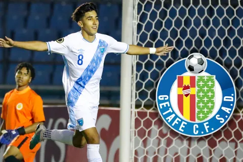 Futbolista de Guatemala realizará la pretemporada con el Getafe