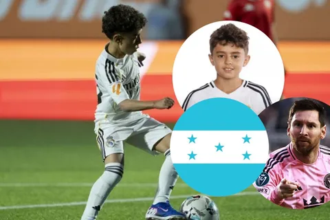 ¿Es catracho? La verdad sobre David Sánchez, el "Mini Messi" del Real Madrid que ilusiona a Honduras con su fútbol