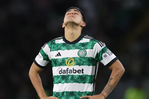 Luis Palma con Celtic.