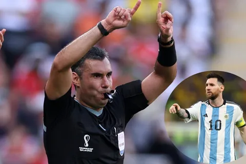 Así fue el encuentro de Mario Escobar con Lionel Messi