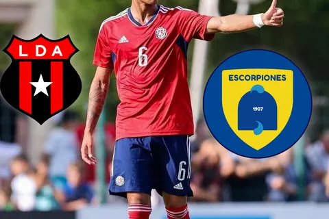 Escorpiones da la sorpresa: fichó a un juvenil que destacó en La Sele y Alajuelense quiso repatriar desde Europa