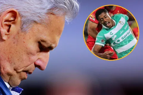 Se confirma un nuevo golpe a Choco Lozano en Santos Laguna; Reinaldo Rueda y Honduras lo lamentan
