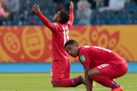 Panamá permite gol, otra vez, al cierre del primer tiempo en Mundial Sub 20