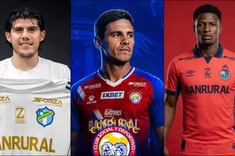 Los 10 mejores fichajes del Apertura 2026 de Guatemala