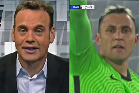 David Faitelson se rindió a los pies de Keylor Navas tras su actuación ante el Barcelona