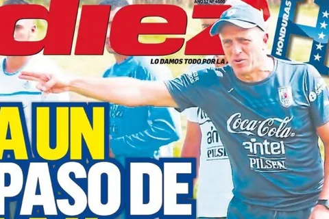 Prensa catracha resalta a uruguayo como mejor opción para la H