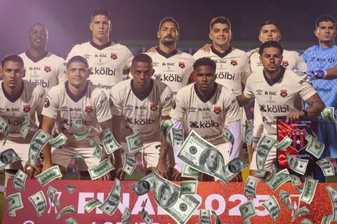 Alajuelense se llevará mucho dinero. (Foto: LDA)
