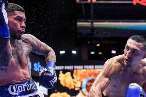 Teófimo López vapulea a Arnold Barboza Jr. retiene su título y pone nombre a su próxima víctima