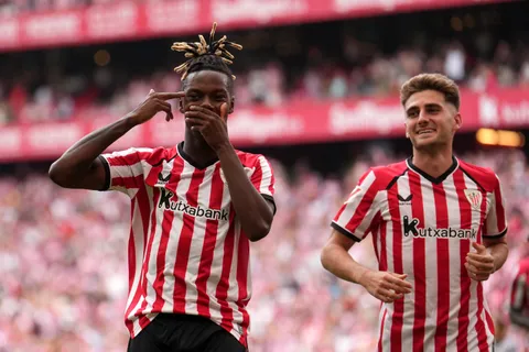 Nico Williams, goleador del Bilbao.
