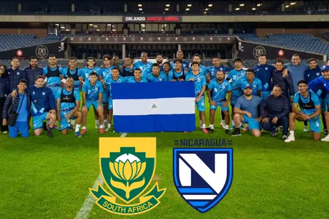 Sudáfrica vs. Nicaragua: dónde ver GRATIS el debut de Juan Cruz Real en los Pinoleros