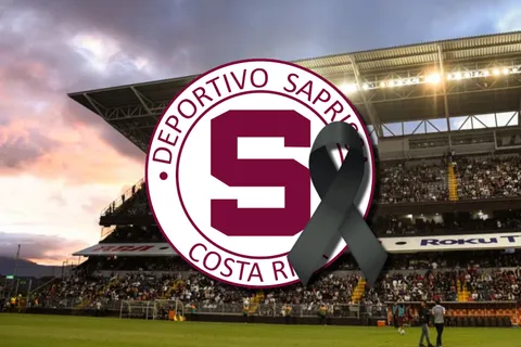 Saprissa de luto.