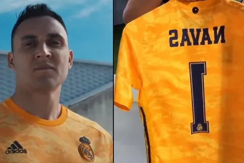 A la venta: la nueva camiseta del Real Madrid con el dorsal de Keylor Navas