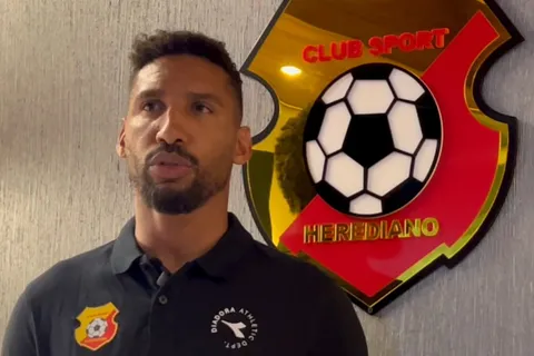 Marcel Hernández y unas declaraciones polémicas al llegar a Herediano. (Foto: Herediano)