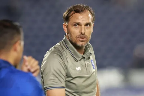 Andrés Carevic se mostró muy molesto.