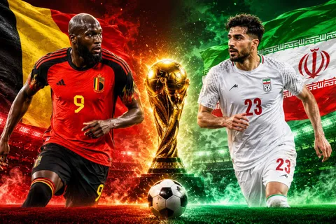 Dónde ver Bélgica vs. Irán por el Grupo G del Mundial 2026: hora, canales de TV y streaming online