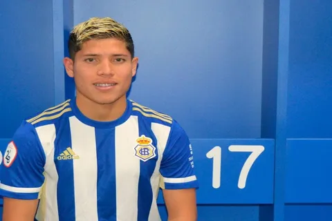 Cristian Martínez fue presentado oficialmente en el Huelva de España