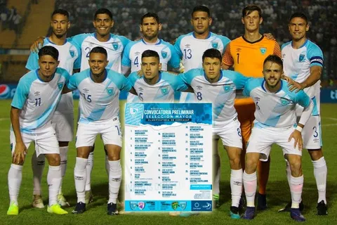 Fedefut comparte convocatoria de Guatemala para las Eliminatorias de Concacaf