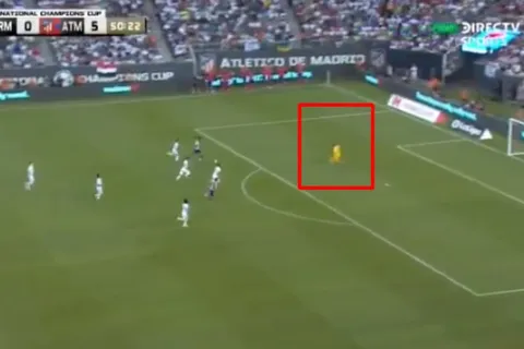 Keylor entró de cambio y ya le hicieron un gol