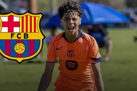 FC Barcelona sorprende a joven hondureño con inesperada invitación que reciben solo talentos mundiales