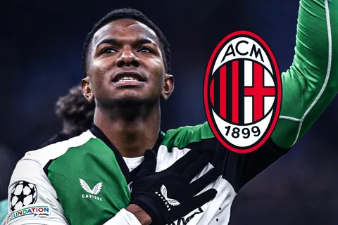 Jeyland Mitchell da una lección en Champions League: esto es lo que hizo en la histórica eliminación al Milan