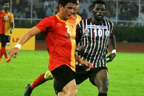 Jhonny Acosta se estrenó en India con este golazo
